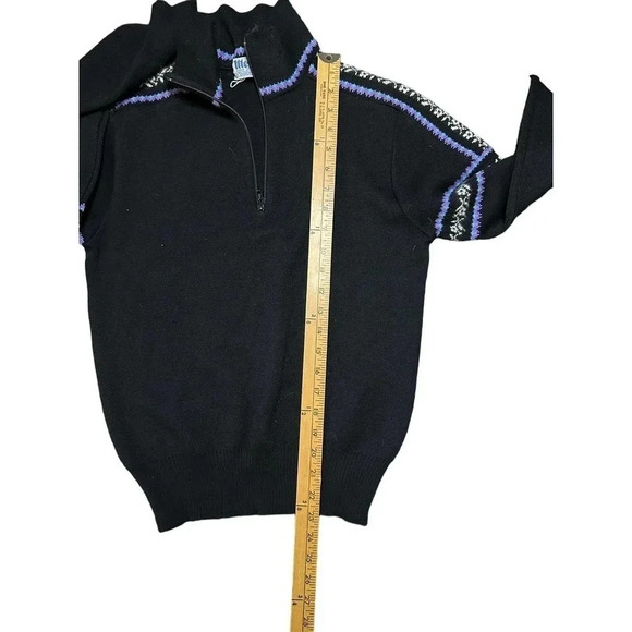 IIIeiter Women's Black Long Sleeve Zip Up‎ Lightweight Sweatshirt Size 36 - Picture 5 of 6